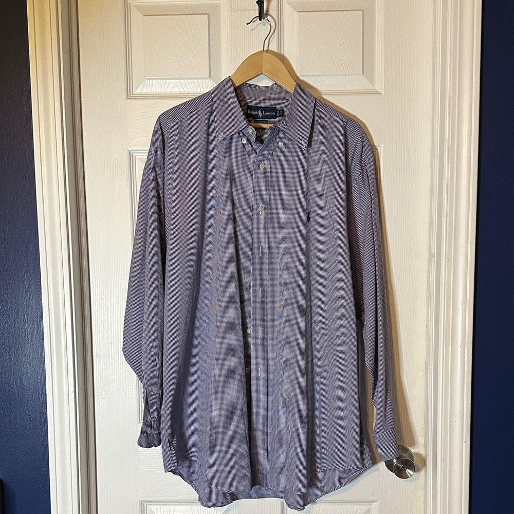 Ralph Lauren Blue Casual Button‎ Down Shirt